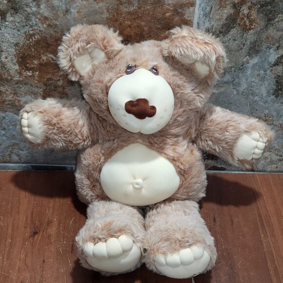 Xavier Roberts Teddy Bear 1983 1984 Furskins Plush 22” Cabbage Patch - Picture 14 of 14